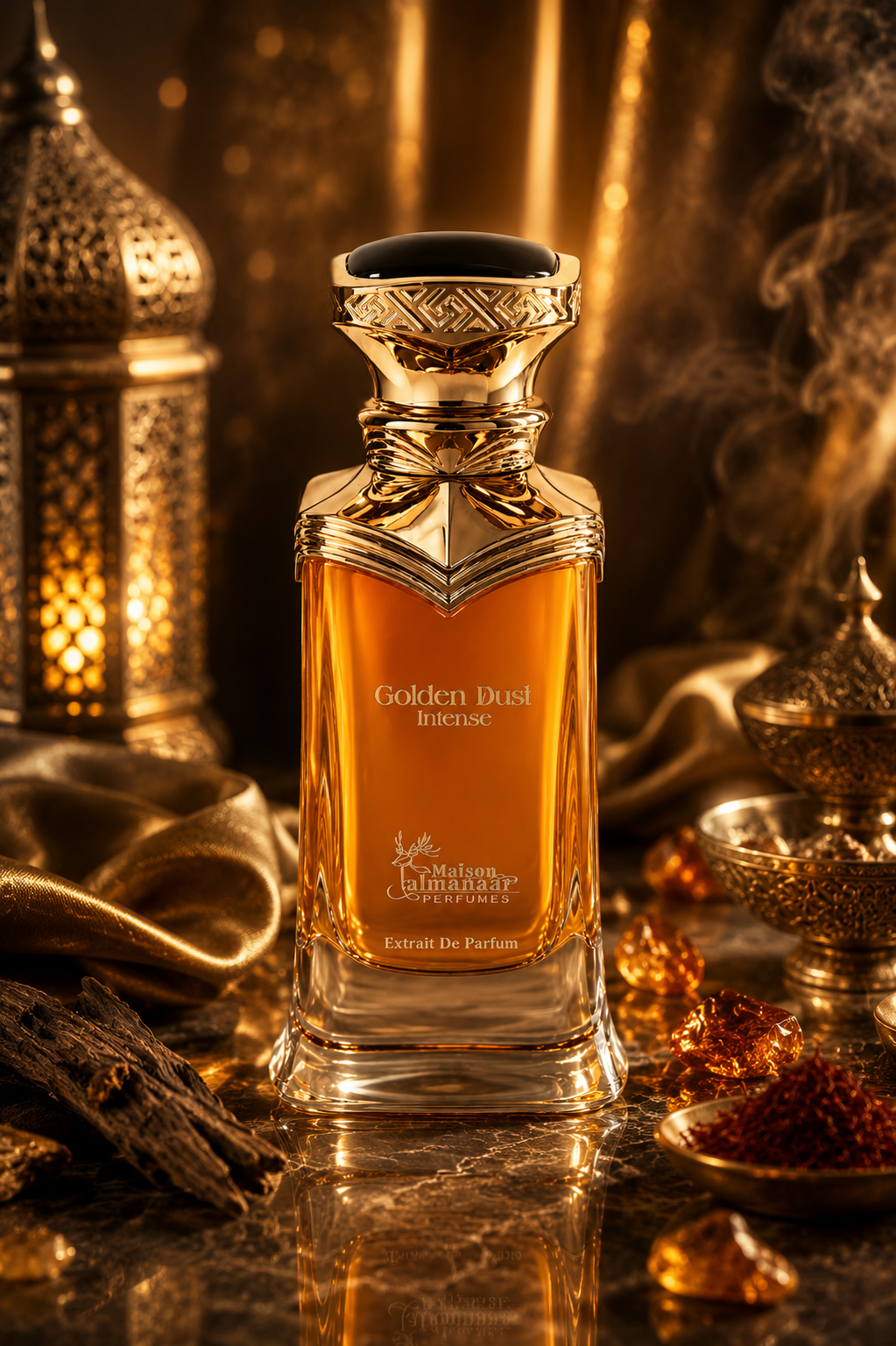 Golden Dust Intence Eau De Parfum 90ml by Maison Almanaar Perfumes