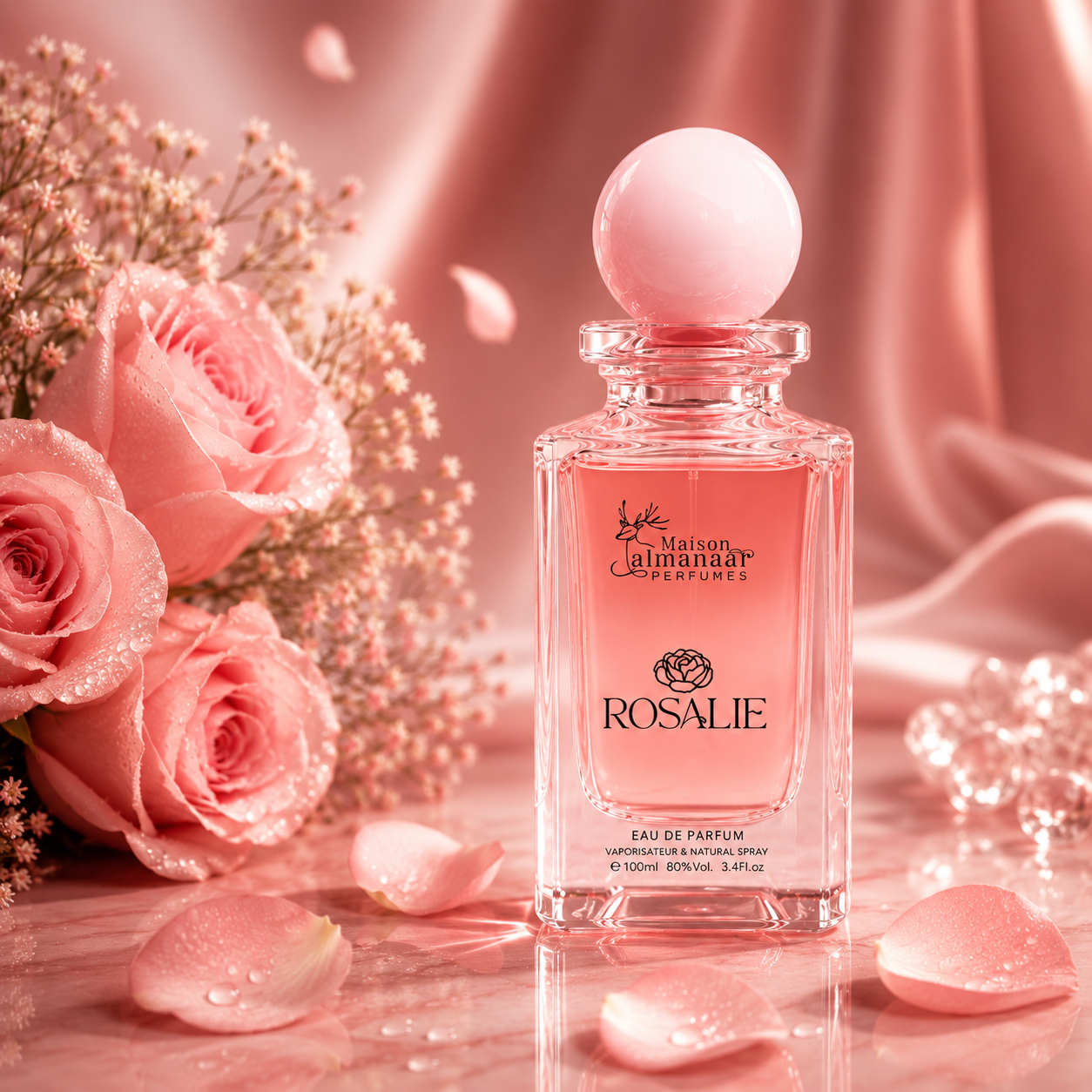 Rosalie Eau De Parfum 100ml by Maison Almanaar Perfumes